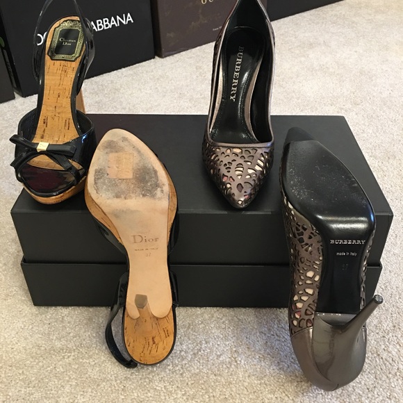 Christian Dior & Burberry Women’s Shoes - Picture 4 of 7
